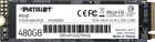 SSD M.2 накопичувач Patriot P310 480GB (P310P480GM28)