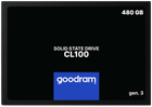SSD 2.5" накопичувач GoodRam CL100 gen.3 480GB (SSDPR-CL100-480-G3)