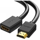 Кабель удлинитель UGREEN HD107 HDMI Male to Female Cable 2m Black (10142)