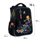 Рюкзак школьный каркасный Kite Education Hot Wheels Skate HW25-531M