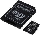 Kingston microSDHC 2х32GB Canvas Select Plus Class 10 UHS-I U1 V10 A1 + SD-адаптер (SDCS2/32GB-2P1A) - изображение 3