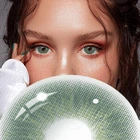Зелені лінзи з діоптріями – Айс Ендорфін Грін 2 шт. від ELITE Lens. -4.0
