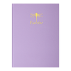 Книга канцелярська А4 96арк прошита тверда обкл # FAVOURITE PASTEL бузкова BUROMAX