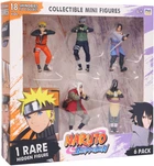 Делюкс-набор из 6 коллекционных фигурок Naruto одна фигурка-сюрприз В центре Какаши Хатаки (NSH2060-1)