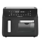 Аэрофритюрница мультипечь двухкамерная 4л+8,5л 2400Вт SOKANY SK- 10060 (12)