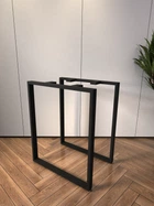 Ножки опоры для стола из металла 600*735 мм. Профиль 40×20. 2 шт