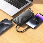 Портативное зарядное устройство повер банк Power Bank Hoco J100А 20000 mAh, черный