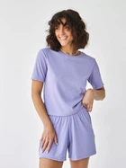 Пижама (футболка + шорты) женская BARWA garments 0315/313 M Сиреневая (2113153132226)