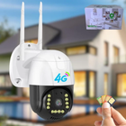 Поворотна камера зовнішнього відеоспостереження 4G Sim V380 PRO Вулична IP 66 з нічним зніманням