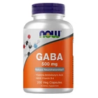 Аминокислота Now Foods GABA Гамма-Аминомасляная Кислота 500мг