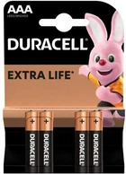 Батарейки Duracell Plus AAA LR03/MN2400 4 шт