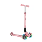 Самокат Globber Primo Foldable Lights колеса з підсвіткою до 50 кг 3+ Пастельно-рожевий (432-211-3)