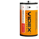 Щелочная батарейка Videx D (R20), 1.5V