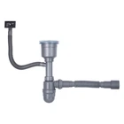 Сифон для кухонной мойки Kroner KRP Siphon-021 3 1/2"х50/40 мм (CV026282)