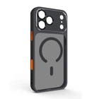 Чехол ArmorStandart Unit-C MagCase SE для Apple iPhone 17 Pro Max Black Orange (ARM86322)