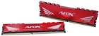 Пам'ять для настільних комп'ютерів Afox 32 GB (2x16GB) DDR4 3200 MHz Red (AFLD432PH1CAD)