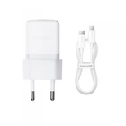 Сітчастий зарядний пристрій з кабелем Baseus Palm Fast Charger 1C 30W EU Moon White(P10111605213-01)