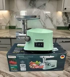 Мясорубка электрическая Rainberg RB-2272, 3800Вт для приготовления фарша из мяса, рыбы, грибов, а также нарезки овощей и фруктов