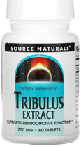 Трибулус Source Naturals Tribulus 60 таблеток в упаковці (ARE-575737)