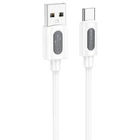 Кабель заряджання BOROFONE BX114 USB to Type-C (3А) швидка зарядка для устройств Білий