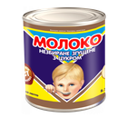 Молоко незбиране згущене з цукром 8,5% жиру ТМ Первомайський МКК 370 г (4820261570106)