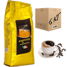 Кофе в зёрнах "Віденська кава" Espresso Crema 1 кг (ящик 6кг)