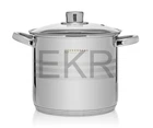 Кастрюля нержавіюча 4л професійна з кришкою Edenberg EB-541