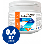 Таблетки для каркасного басейну Супер Комплекс Water World Window 0,4 кг (20 г)
