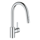 Смеситель для кухни с выдвижным излива Grohe Eurosmart Cosmopolitan 31481001