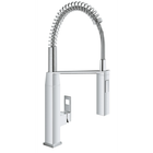 Змішувач для кухні з гнучким виливом хром Grohe Eurocube (31395000)