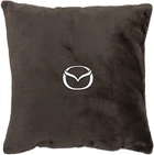 Подушка декоративная Evatech Mazda Коричневая с вышивкой 35х35 см (MPCSSZV015)