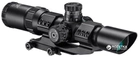 Оптичний приціл Barska SWAT-AR Tactical 1-4x28 мм (IR Mil-Dot R/G) + кріплення (925760) - зображення 1
