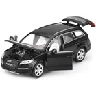 Металева машинка Audi Q7 1:32 Автопром — світло, звук, відкриваються двері, капот і багажник, деталізований салон