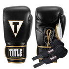 Перчатки тренировочные Title Boxeo Mexican Leather Training Gloves Tres