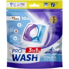 Капсулы для стирки Pro Wash Color Горная свежесть 10 шт. (4823128002277) (340777)