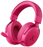 Наушники MCHOSE V9 Pro / Беспроводная игровая гарнитура / 2.4G / Bluetooth с микрофоном / Pink