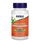 Натуральна добавка Now Foods Ashwagandha 450 мг Капсули