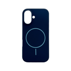 Защитный чехол-накладка Cosmic Silicone Case Magnetic для Apple iPhone 17 Dark Blue (SilMag17-8)