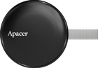 Зовнішній SSD Накопичувач Apacer Magnetic Portable AS725 Black 1TB (AP1TBAS725B-1)