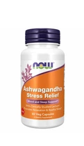 Натуральна добавка NOW Foods Ashwagandha Stress Relief капсулы