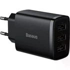 Сетевое зарядное устройство Baseus Compact Charger 3-USB 17W Black