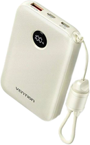 УМБ Vention FKAN0-C 10000 mAh 22.5W Beige (FKAN0-C)