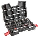 Набір інструментів Top Tools, набір торцевих головок 1/2", 1/4", 47шт (00126289)