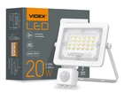 Прожектор LED F2e 20W 5000K з датчиком руху та освітленості 220V IP65 VL-F2e205W-S VIDEX