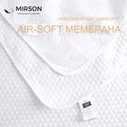 Наматрасник MirSon №5006 Exclusive Line Native Antiallergic обычный с резинкой по углам 70x190 см (2200005334058)