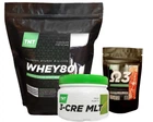 Протеин Target Nutrition Trend сывороточный WHEY 80 и омега 3 и креатин малат