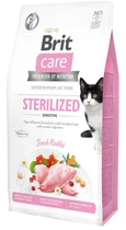 Сухой корм для кошек Brit Care Cat GF Sterilized Sensitive для стерилизованных с чувствительным пищеварением с кроликом