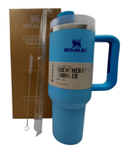 Термос термочашка Stanley Quencher H2.0 Tumbler з нержавіючої сталі 1,18 л Sky Blue KT7001944