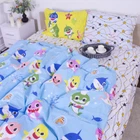 Комплект постельного белья MirSon Бязь 17-0522 Sharks are fun 175 x 210 см (2200003658057)