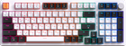 Дротова механічна клавіатура GamePro MK170W (Red) з Hot-Swap RGB White